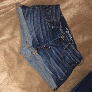 AE Super Stretch Jean Shorts